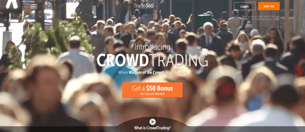 Trade360.com website bonus